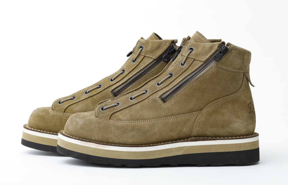 こじたけ様27.5WHITE MOUNTAINEERING × DANNER White Mountaineering x Danner Boots Suede Combat Boots